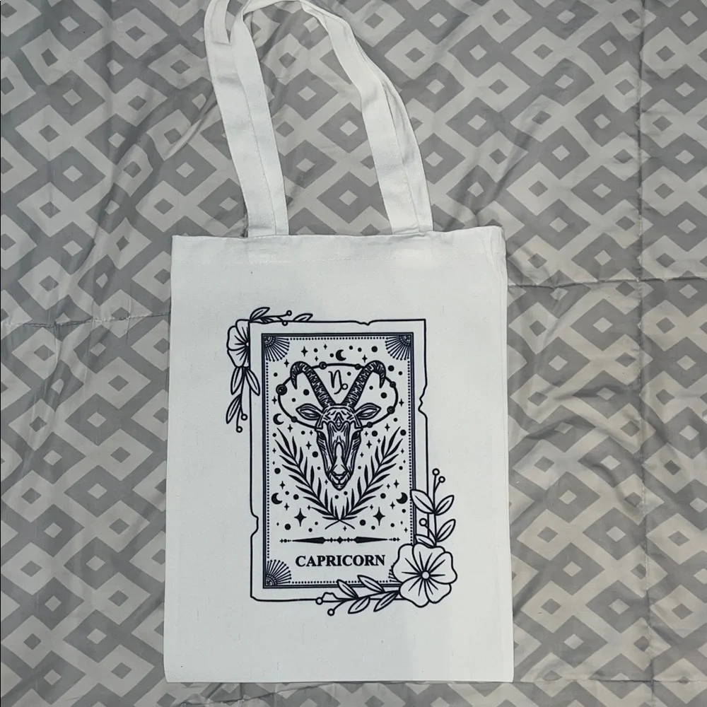 Zodiac Canvas Tote Bag